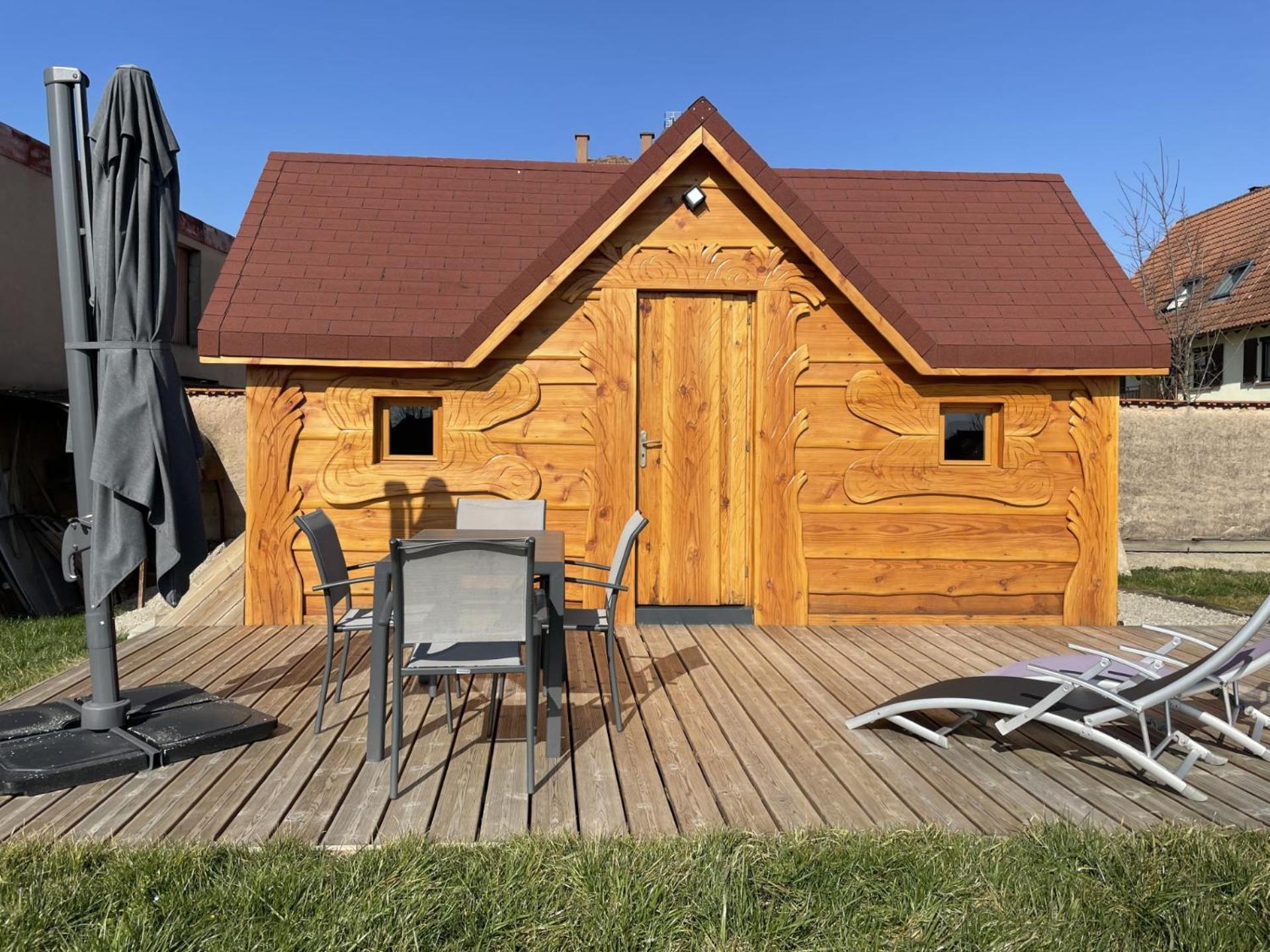 Domaine Rosfelder - Locations De Gite Et Cabane Insolite Gertwiller Экстерьер фото